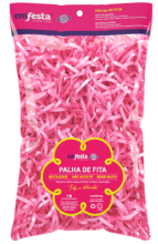 Palha de Fita Rosa Beb